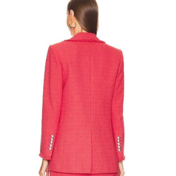 ✨Veronica Beard Nayeli Dickey Fringed Blazer, Sz12 - Picture 3 of 12